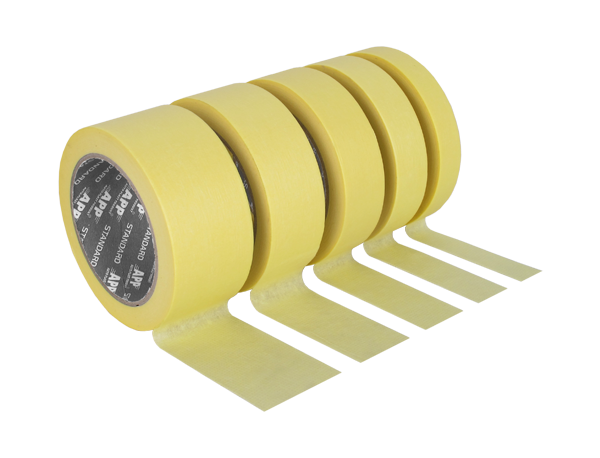 Żółta taśma maskująca papierowa APP Standard 60 rolka 24mm