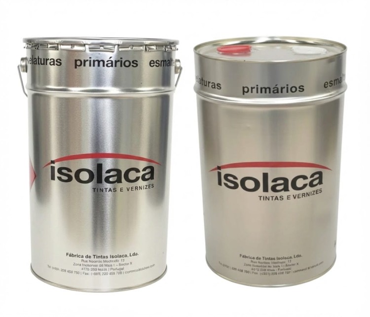 Zestaw 50l izolator poliuretanowy do drewna i MDF Isolaca IO93460 z utwardzaczem