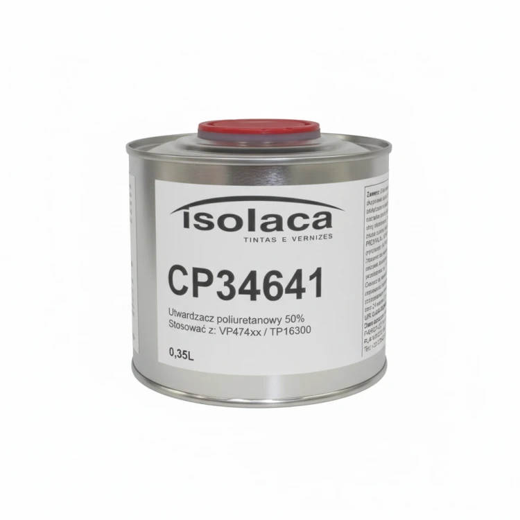 Puszka 0,35L utwardzacza poliuretanowego 2:1 Isolaca CP34641 (izocyjaniany)
