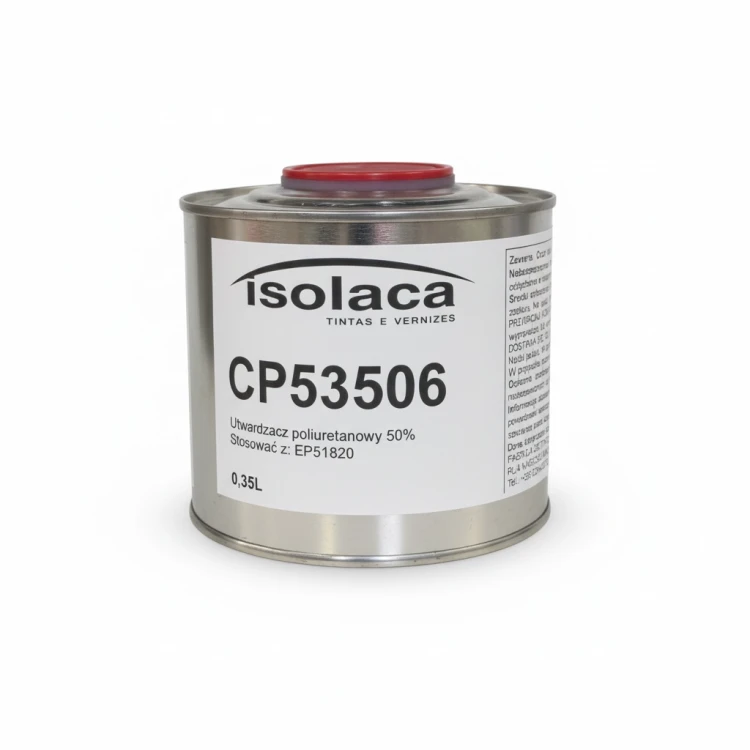 Metalowa 0,5l puszka utwardzacza poliuretanowego 2:1 Isolaca CP53506