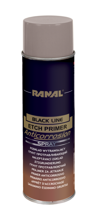 Puszka podkładu wytrawiającego w sprayu Ranal Etch Primer 500ml