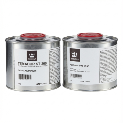 Zestaw farby temabond st200 z utwardzaczem