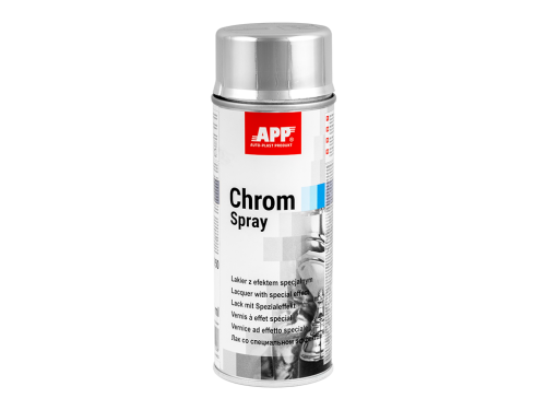 Puszka lakieru chrom spray APP 400ml efekt lustra