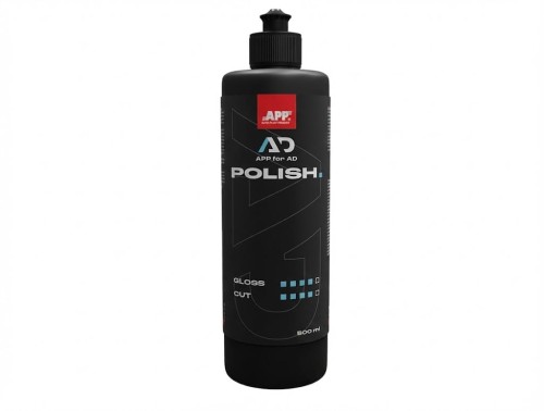 Butelka pasty polerskiej średnioziarnistej APP for AD Polish 500ml