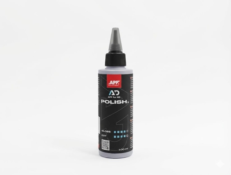 Butelka pasty polerskiej APP for AD Polish 100ml średnioziarnista