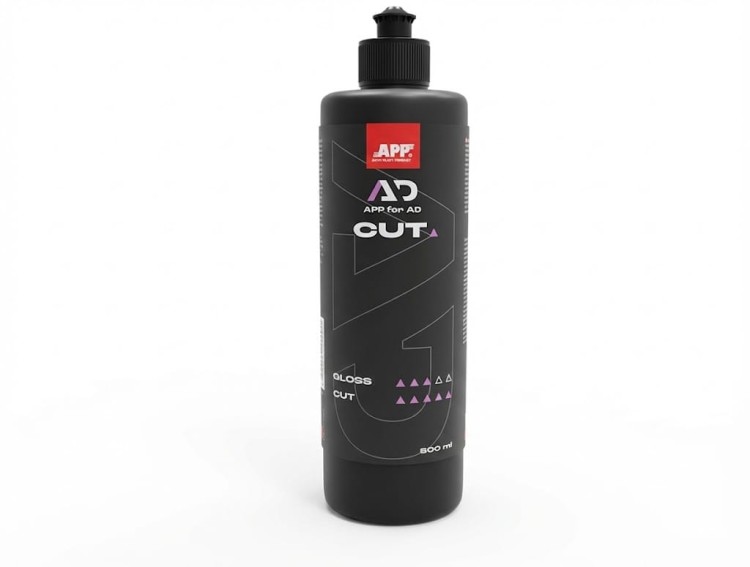 Butelka pasty polerskiej tnącej APP for AD Cut 500ml gruboziarnista