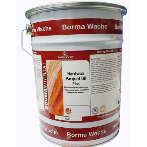Puszka twardego olejowosku do parkietu Borma Wachs Hardwax Parquet Oil 1030 5l