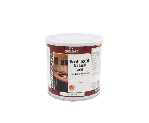 Puszka oleju matowego do blatów Borma Wachs Hard Top Oil Natural 6020