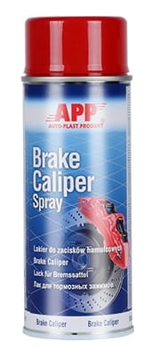Puszka lakieru do zacisków hamulcowych APP Brake Caliper Spray czerwony