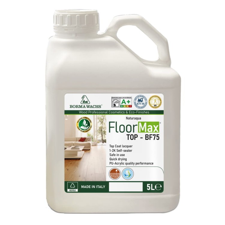 Puszka lakieru do podłóg Borma Wachs Naturaqua FloorMax 5l