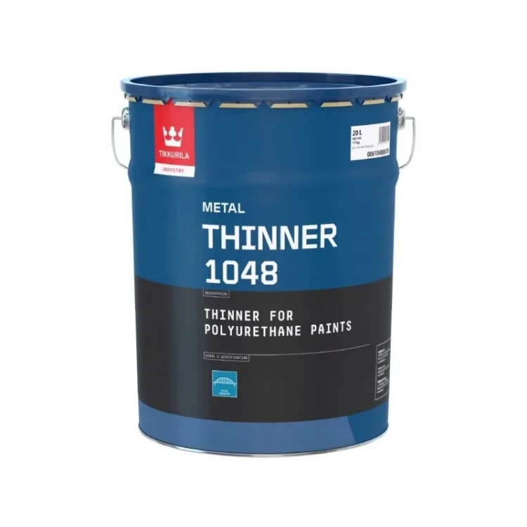 Niebieskie wiadro 20L rozcieńczalnika Tikkurila Thinner 1048 (006 1048)