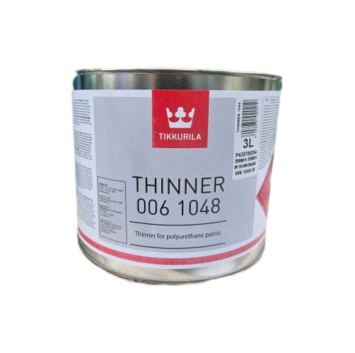Puszka 3L rozcieńczalnika Tikkurila Thinner 006 1048 do farb poliuretanowych