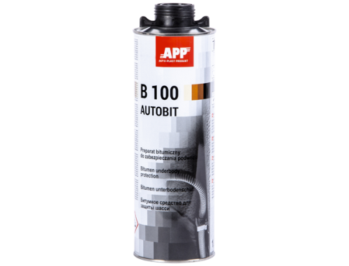 Puszka masy bitumicznej do konserwacji podwozia APP B 100 Autobit 1L pod pistolet