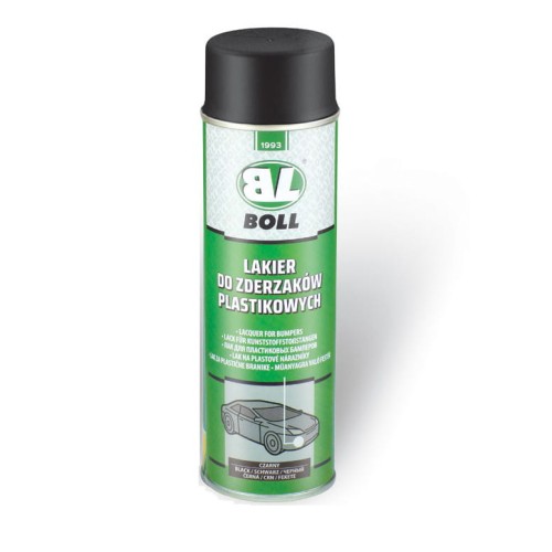 Puszka lakieru do zderzaków plastikowych BOLL czarny spray 500ml
