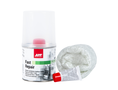 Zestaw naprawczy żywica z matą szklaną APP Fast Repair 0,25kg