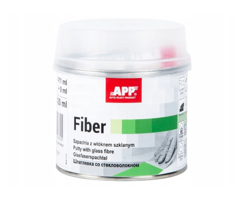 Puszka szpachli z włóknem szklanym APP Fiber 420ml z utwardzaczem