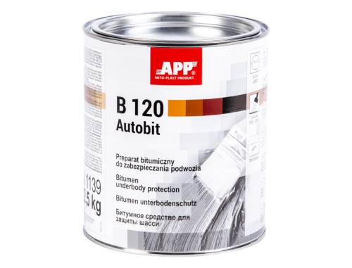 Puszka masy bitumicznej na pędzel APP B120 Autobit 1,3kg