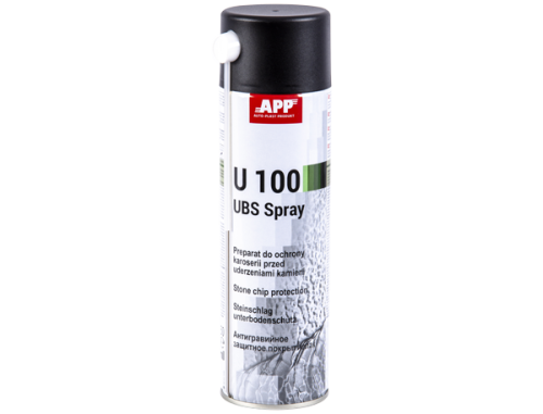 Puszka sprayu baranek do progów APP U 100 UBS czarny 500ml