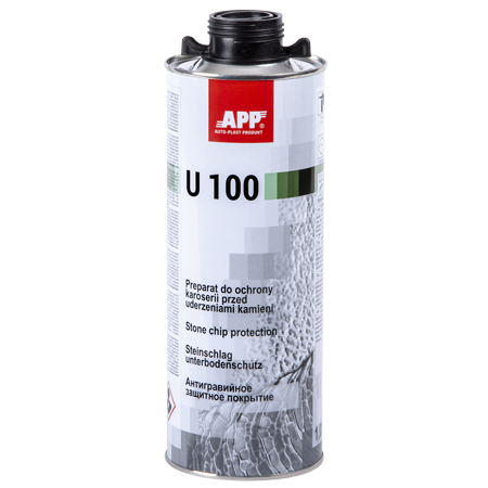 Puszka środka ochrony karoserii baranek APP U100 UBS czarny 1kg