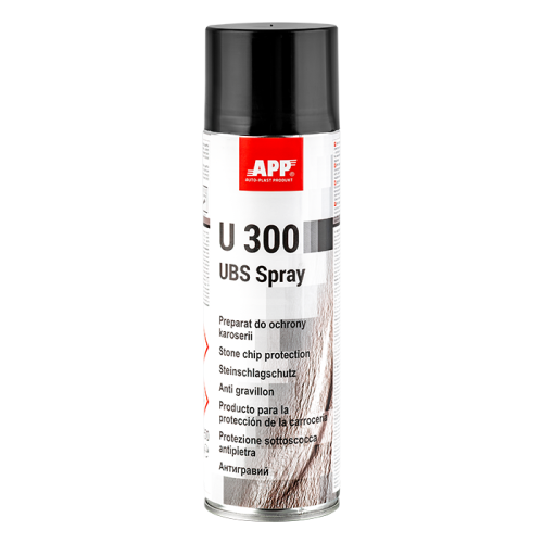 Puszka sprayu baranek do podwozia APP U 300 UBS czarny 500ml