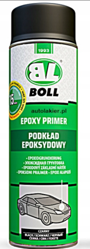 Puszka podkładu epoksydowego w sprayu BOLL 500ml czarny