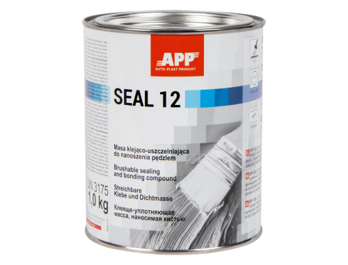 Puszka masy uszczelniającej na pędzel APP SEAL 12 szara 1kg