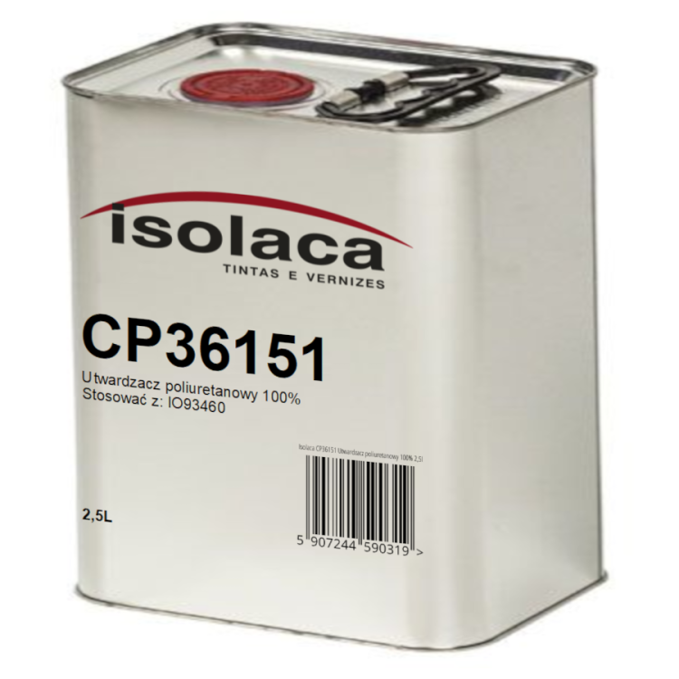 Metalowa 2,5l puszka utwardzacza poliuretanowego 1:1 Isolaca CP36151