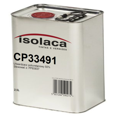 Puszka 2,5l utwardzacza poliuretanowego 2:1 Isolaca CP33491 (izocyjaniany)