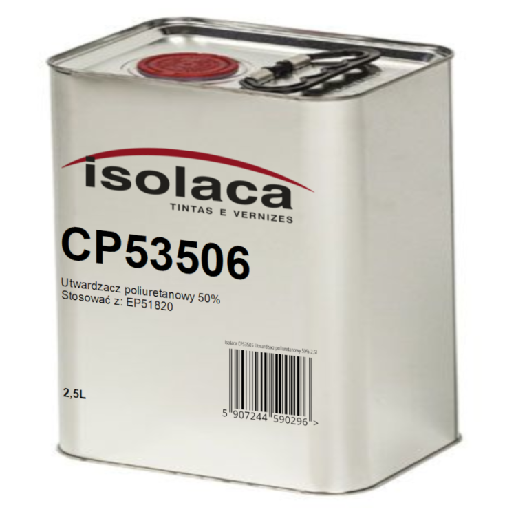 Metalowa 2,5l puszka utwardzacza poliuretanowego 2:1 Isolaca CP53506