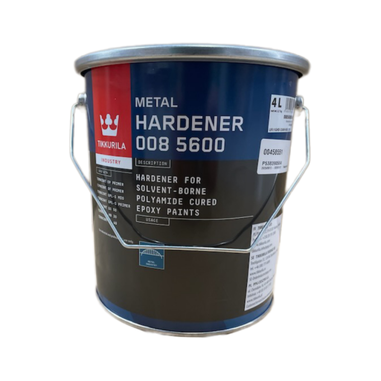 Wiadro 4l utwardzacza 4:1 do farb epoksydowych Tikkurila Hardener 008 5600