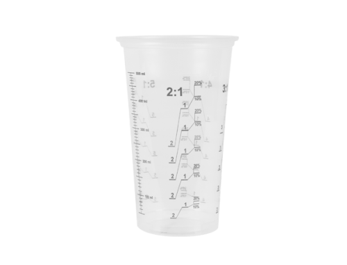 Kubek do mieszania farb i lakierów z podziałką APP Cup Eco 500ml