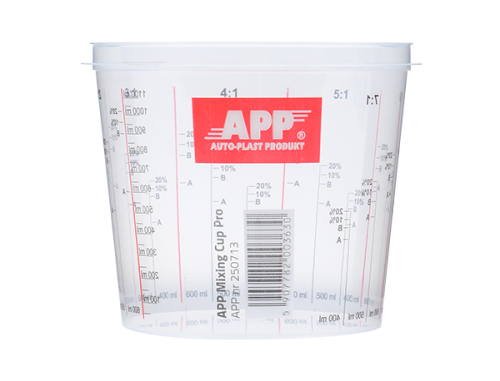 Kubek do mieszania farb APP Mixing Cup 2.0 1100ml z wieczkiem