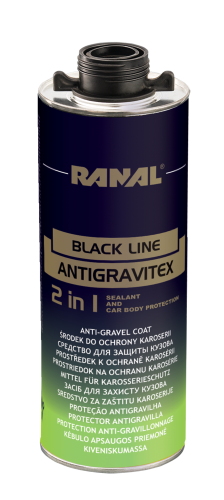 Puszka środka ochrony karoserii Ranal Antygravitex 2w1 pod pistolet