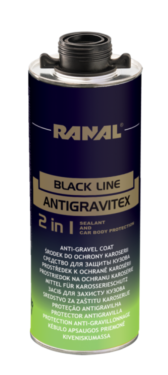 Puszka środka ochrony karoserii Ranal Antygravitex 2w1 pod pistolet