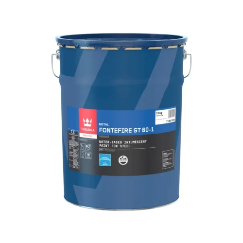 Wiadro 25kg farby pęczniejącej do stali Fontefire ST 60-1