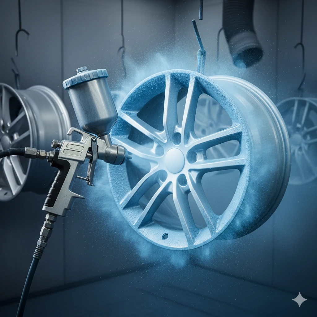 Natrysk elektrostatyczny – Jak oszczędzić 30% farby i zwiększyć jakość krycia?